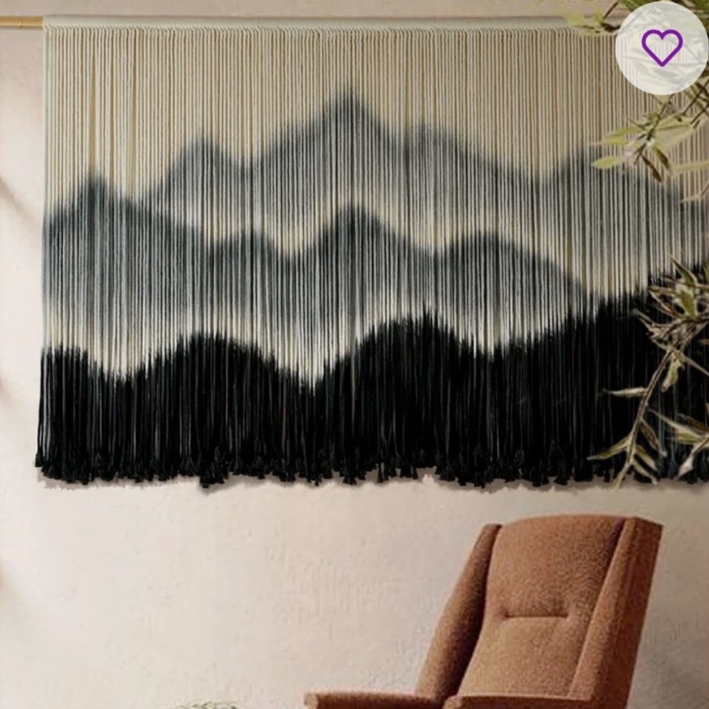 Hanging Denim Color Scheme Tapestry Home Decor Large 57” x 33.5”